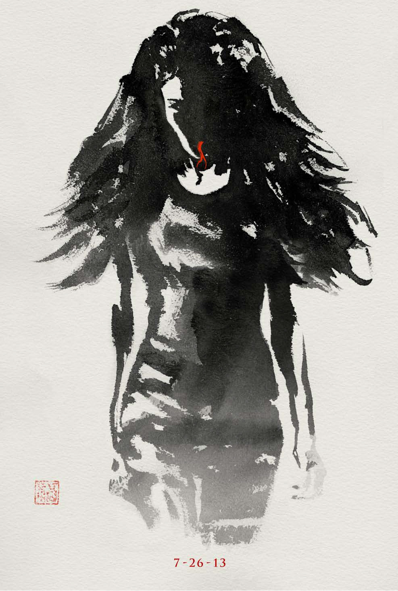 Illustration for article titled Check out these beautifully artsy Japanese posters from The Wolverine
